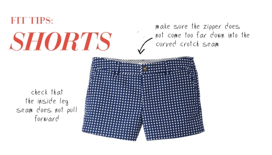 Tips on how to find shorts that fit well